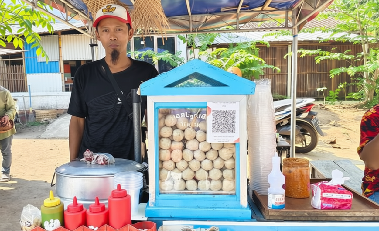 Cerita Pedagang Kaki Lima di Borobudur yang Mulai Menabung Setelah Beralih ke QRIS