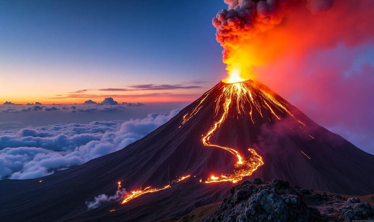 Gunung Semeru Erupsi – Kolom Letusan Capai 1.000 Meter di Atas Puncak