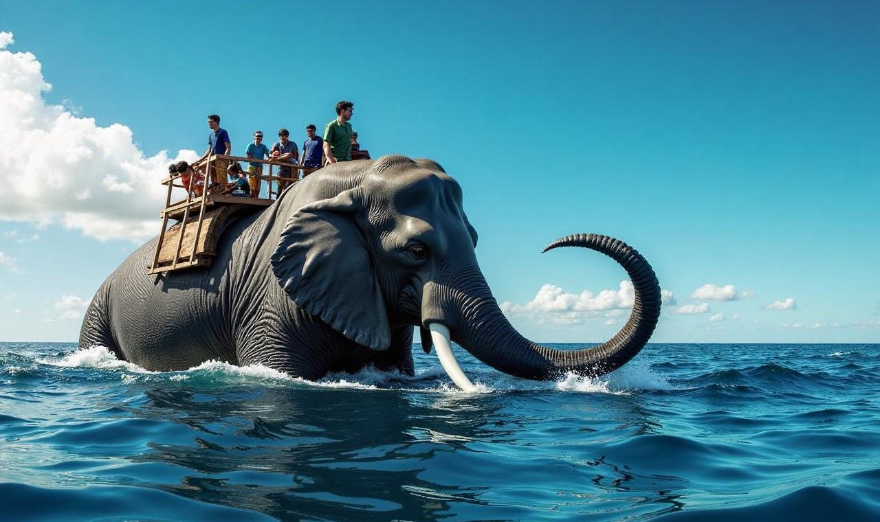 10 Hewan Laut Terbesar Sepanjang Sejarah Bumi, Ada yang Lidahnya Seberat Gajah