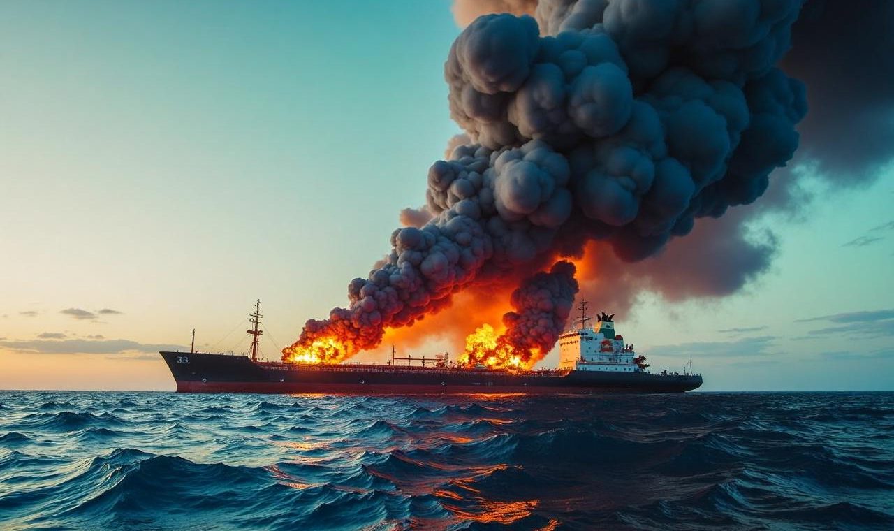 Apa Kabar Terbaru Perang AS-Iran dan Kebakaran Tanker di Selat Hormuz?