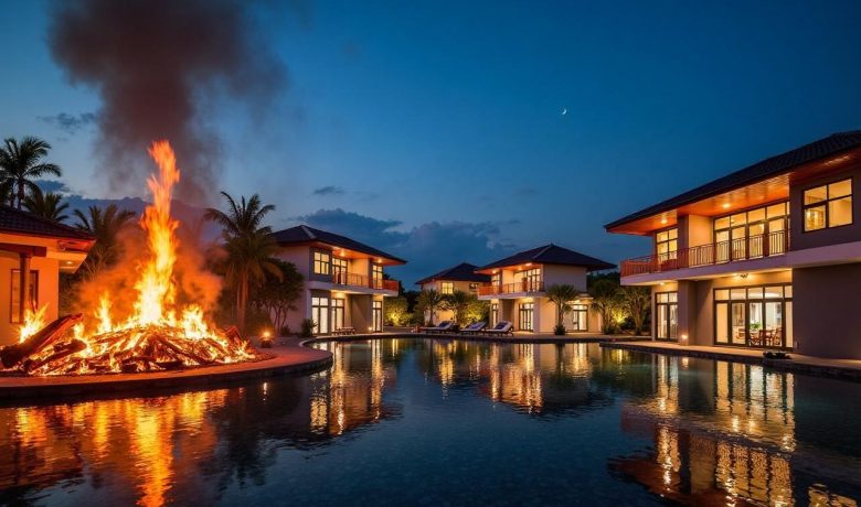 KMP Mutiara Sentosa 2 Terbakar, Meratus Project 3 Tiba Pertama tapi Tak Bisa Merapat